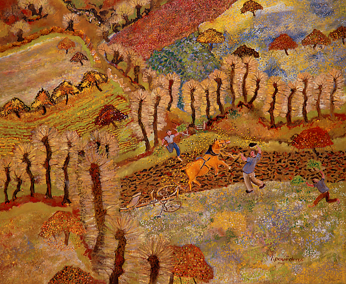 L'attaque d'un essaim de guêpes