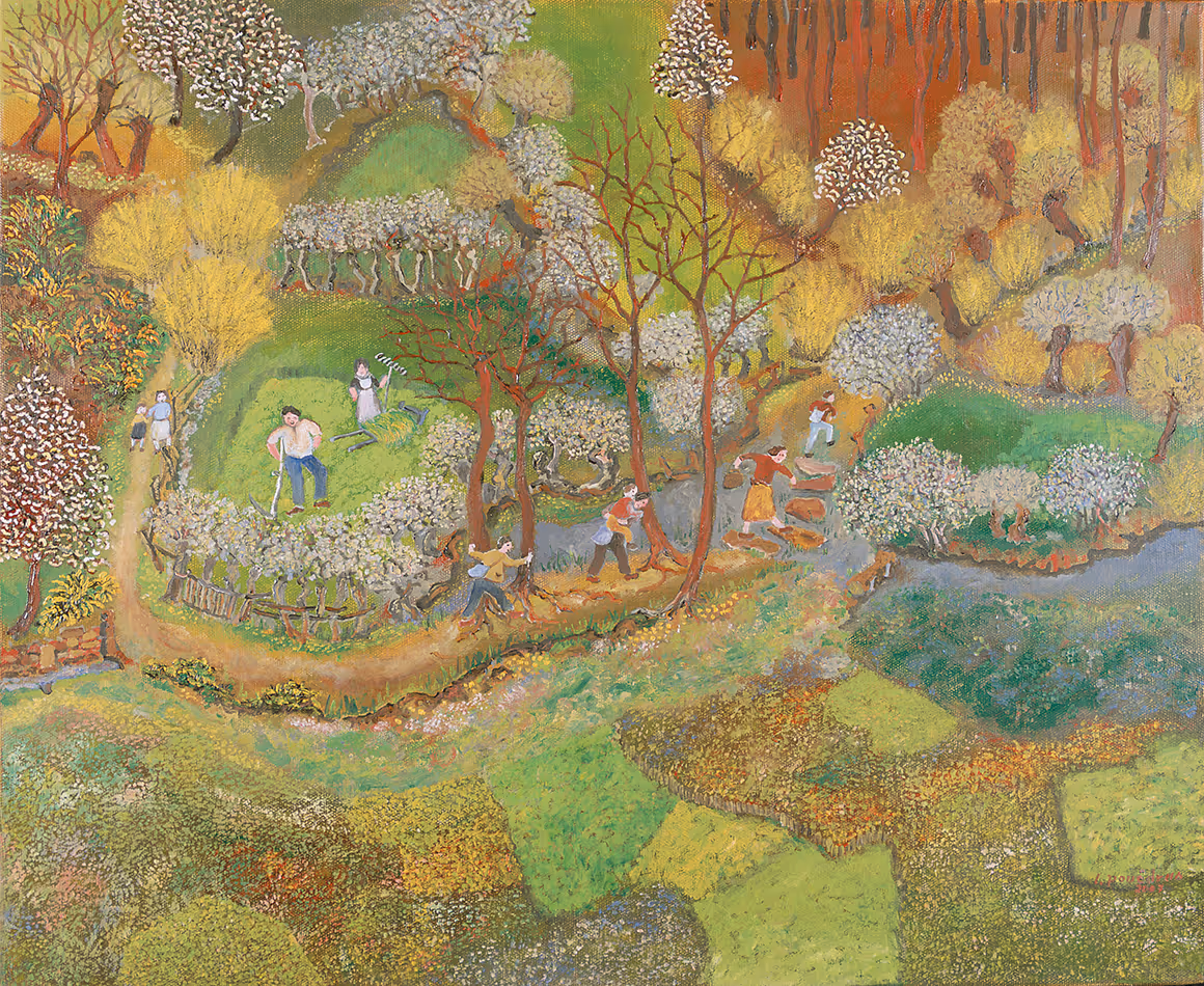 Sur le sentier de l'école, Passage du gué (Pontigeu)