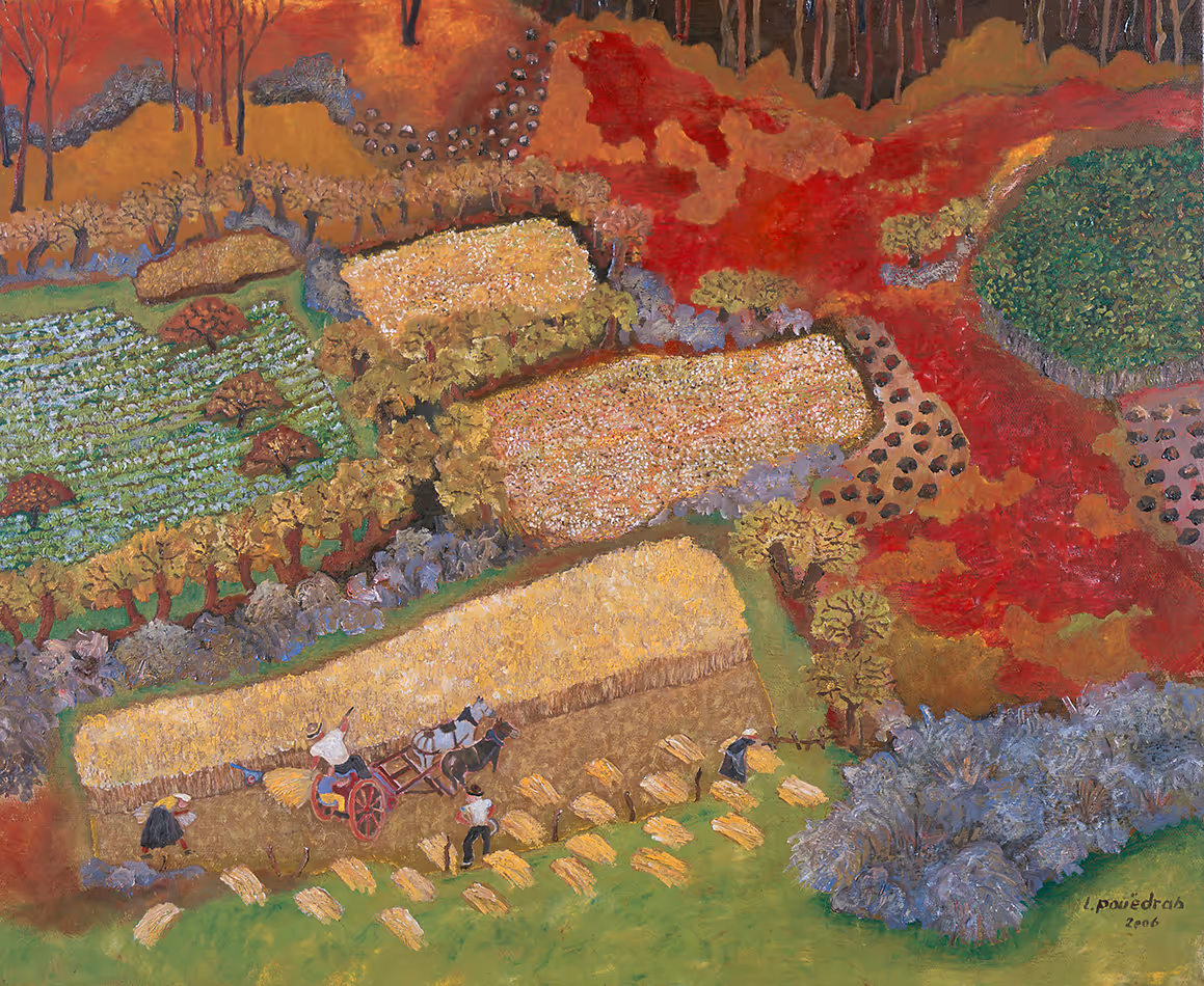 La moisson de seigle