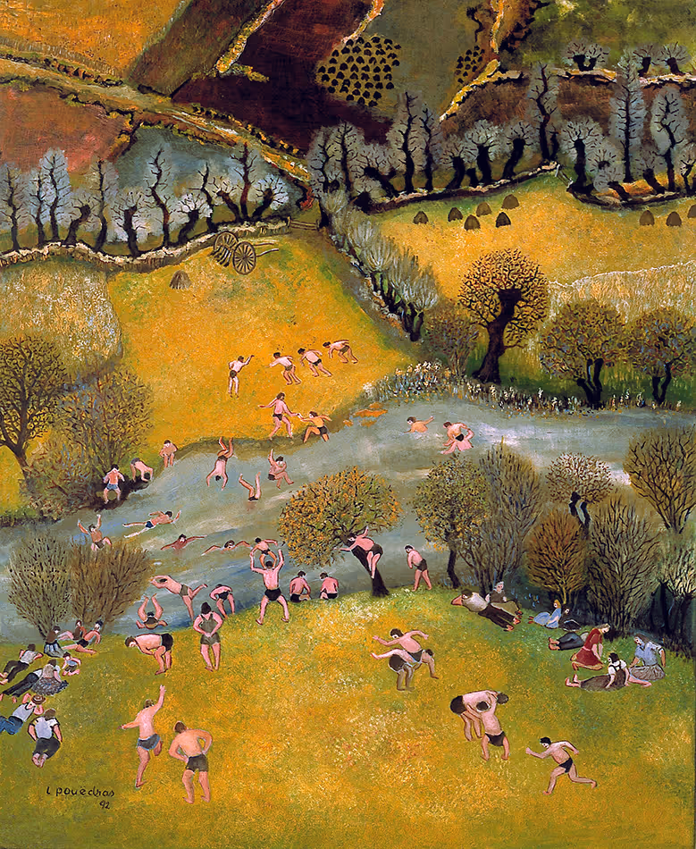 La baignade à l'ével