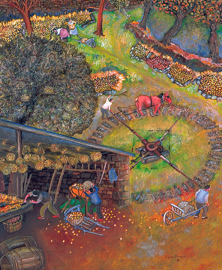 La fabrication du cidre le manège