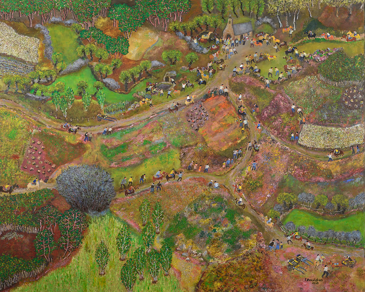 Saint Roch attend ses chevaux