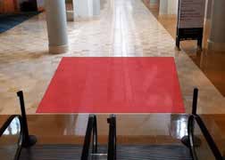 Escalator Floor Graphic sponsorship opportunity at the National Postal Forum