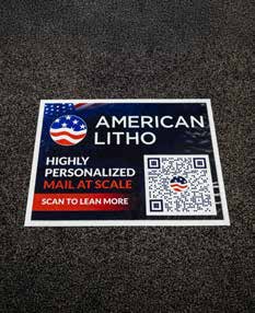 Floor Clings sponsorship opportunity at the National Postal Forum