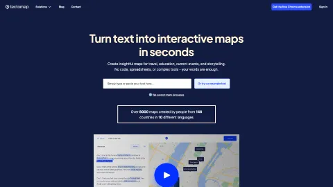 Texttomap