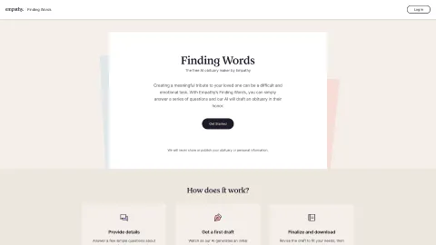 Finding Words