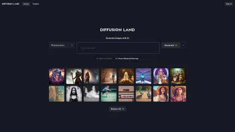 Diffusion land