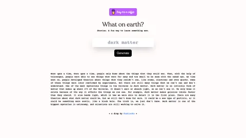 Whatonearth