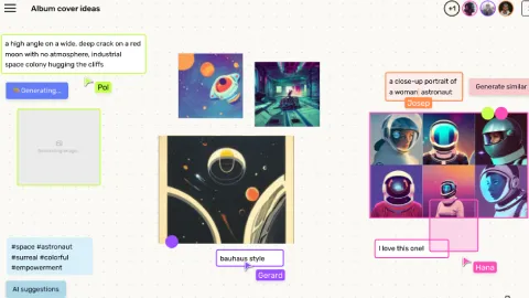 AI Creative Platform with AI Imaging Tools