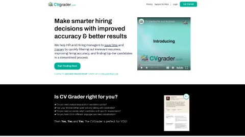 CVgrader