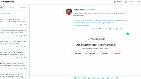Twitter AI Writing Tool