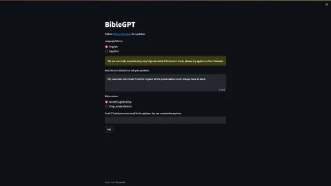 BibleGPT