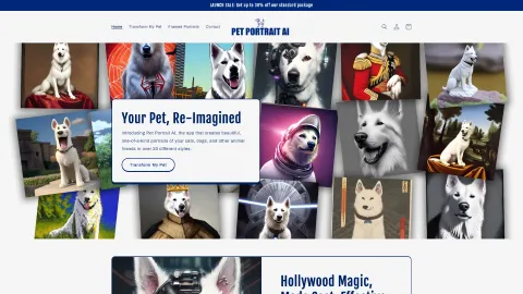 Pet Portrait AI