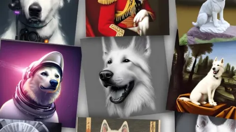 Pet Portrait AI Tool