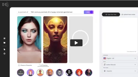 Text to Talking Video AI