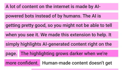 AI Text Detection Add-on for Safari, Chrome & Firefox
