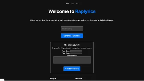 Raplyrics