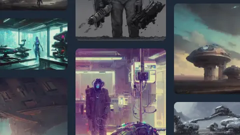 AI Generated Wall Art