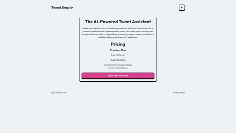 Tweetemote