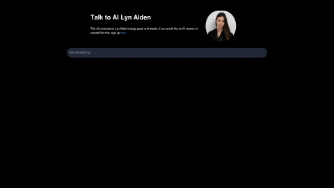 Talktoaihuman