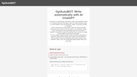 GPTautobot