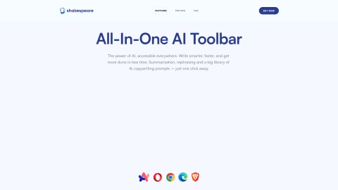 Shakespearetoolbar