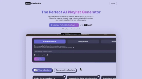 Playlistable