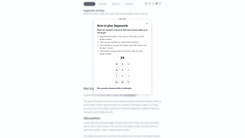 Segmentle