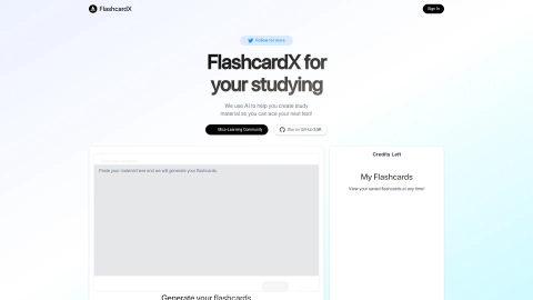 FlashcardX