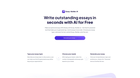 Essay Builder AI