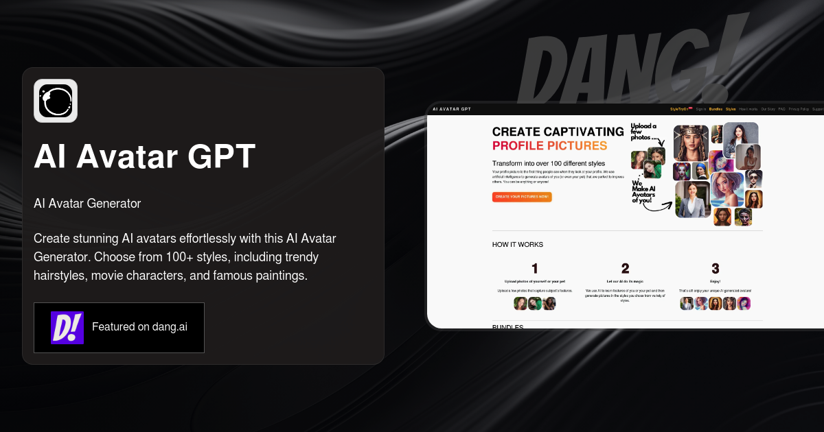 AI Avatar Generator - AI Avatar GPT - What happened to aiavatargpt.com ...