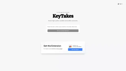 KeyTakes
