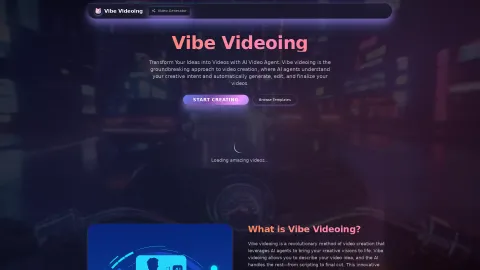 Vibe Videoing