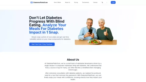 Diabetes Plate Scan