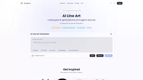 AI Line Art