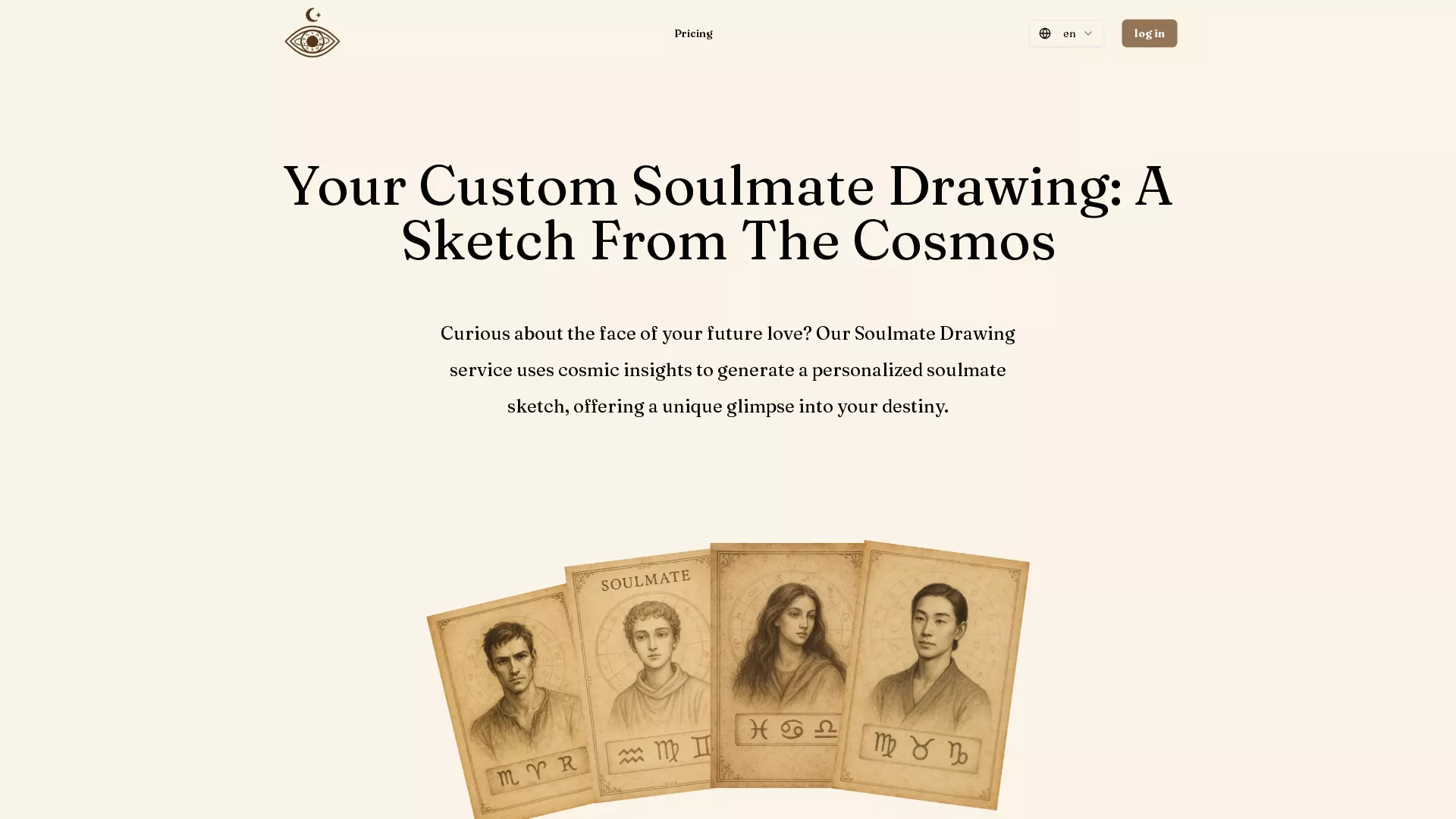 Soulmate Drawing  - AI Drawing Tool Website Screenshot