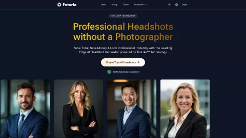 Fotoria AI Headshot Generator