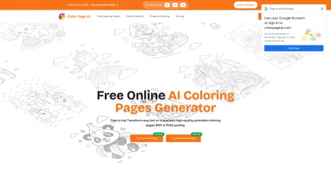 Color Page AI