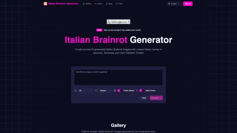 Italian Brainrot Generator