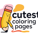 CutestColoringPages - AI Coloring Page Creator Logo
