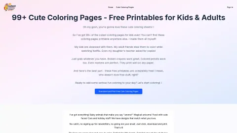 CutestColoringPages