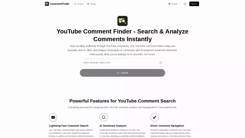 YouTubeCommentFinder