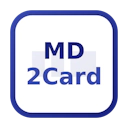 Md2Card - AI Content Conversion Logo
