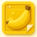 BananaFrame - AI Image Generator Logo