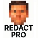 RedactPro - AI Face Video Removal Logo