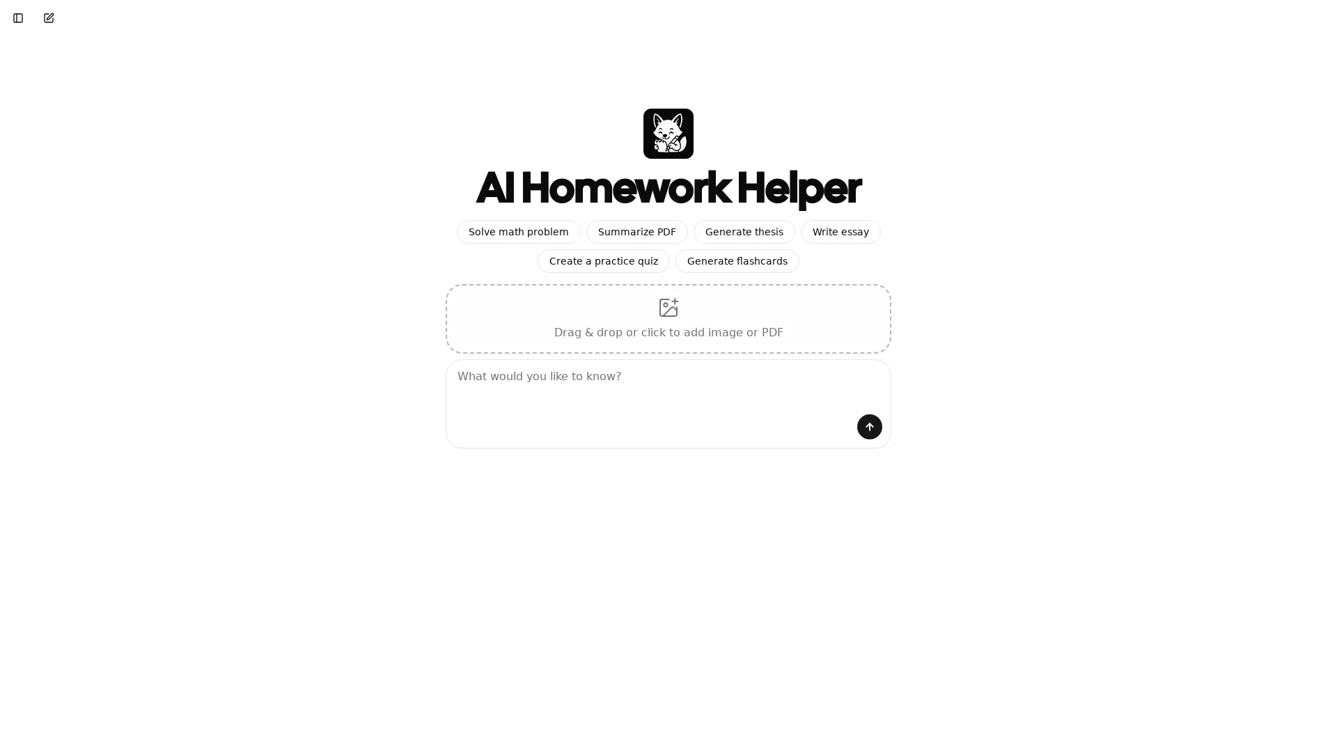 Feen AI - AI Homework Helper Website Screenshot