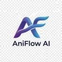 AniFlowAI - AI Anime Image Generator Logo