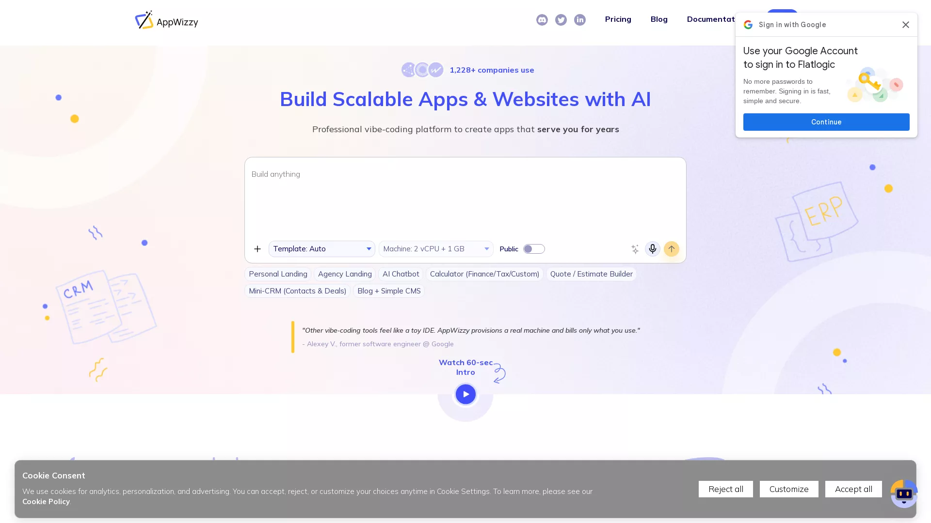 AppWizzy  - AI Software Development Agents Website Screenshot