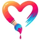 Paint Your Date - Virtual Dating Game Logo