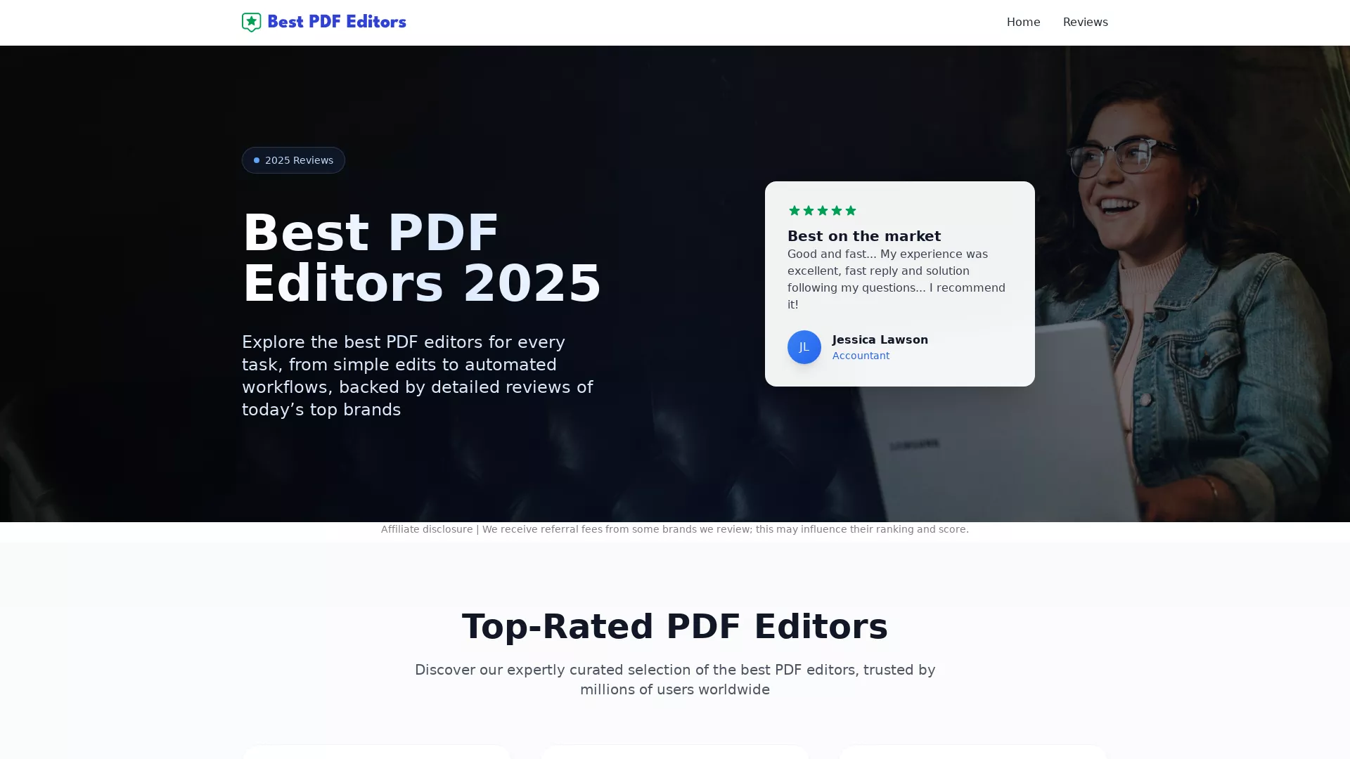 AIPDFAssistant - PDF Editing AI Website Screenshot